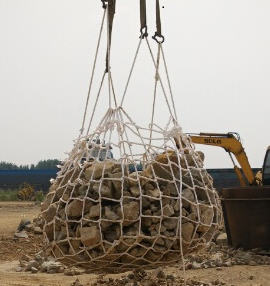 PP polypropylene riprap net bag